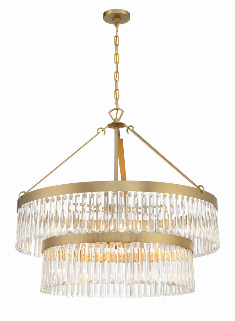 Emory 9 Light Modern Gold Chandelier - C193-EMO-5408-MG