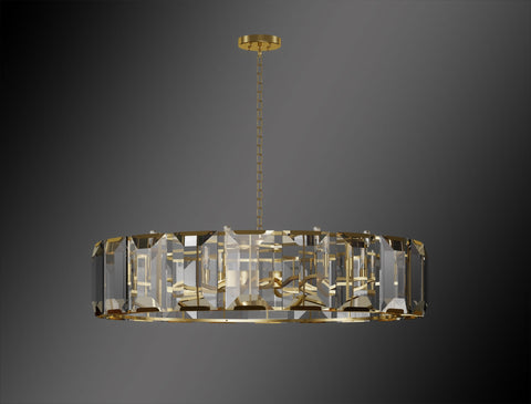 Luxe Crystal Chandelier Collection Vintage Rustic Lighting W 43" H 25" - G7-CG/4600/10