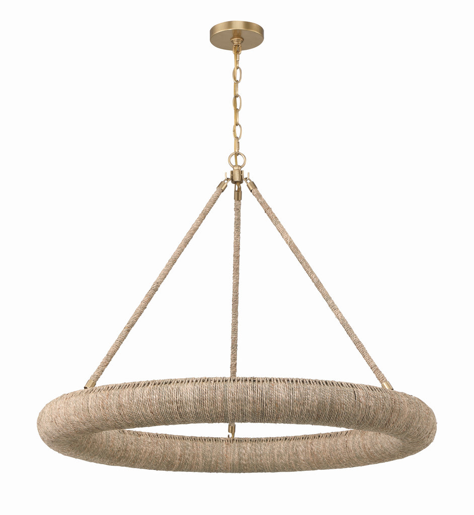 Oakley Integrated LED Soft Gold Chandelier - C193-OAK-7538-SG