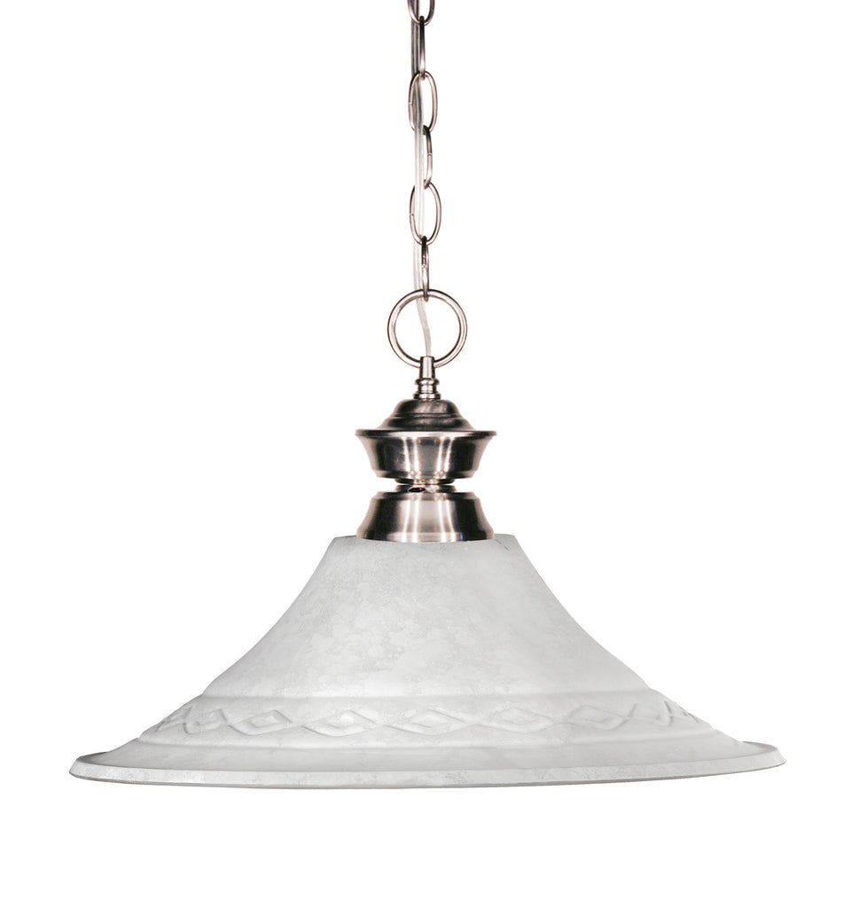 Zlite 1 Light Pendant - C161-100701BN-FWM16