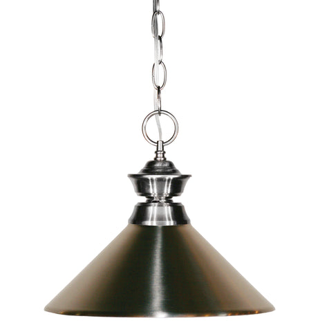 Zlite 1 Light Pendant - C161-100701BN-MBN