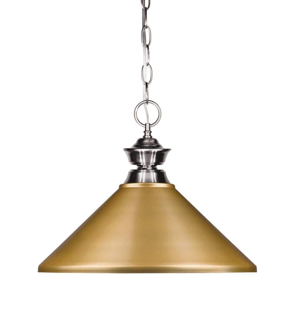 Zlite 1 Light Pendant - C161-100701BN-MSG