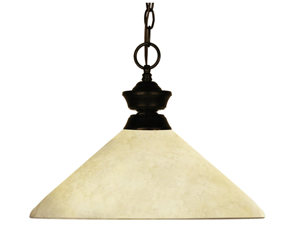 Zlite 1 Light Pendant - C161-100701BRZ-AGM14