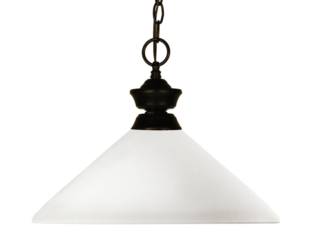 Zlite 1 Light Pendant - C161-100701BRZ-AMO14