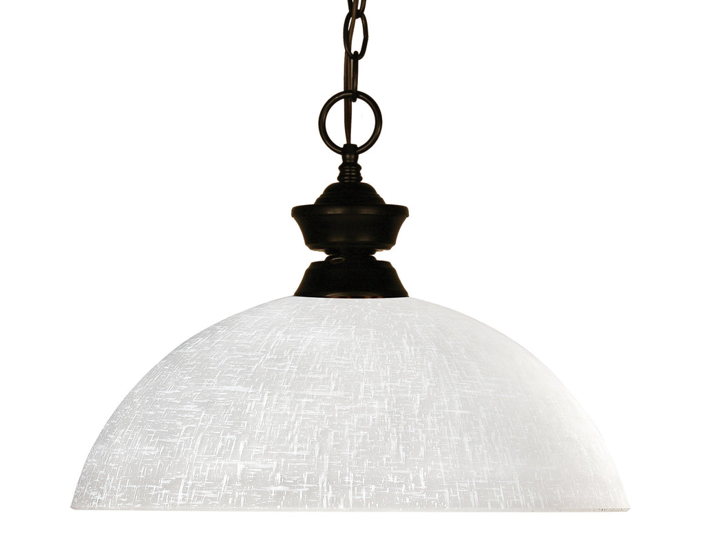 Zlite 1 Light Pendant - C161-100701BRZ-DWL14