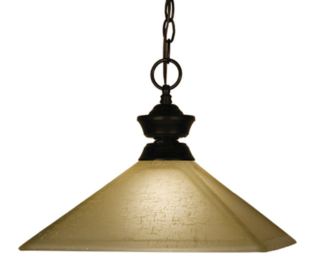 Zlite 1 Light Pendant - C161-100701BRZ-MGL13