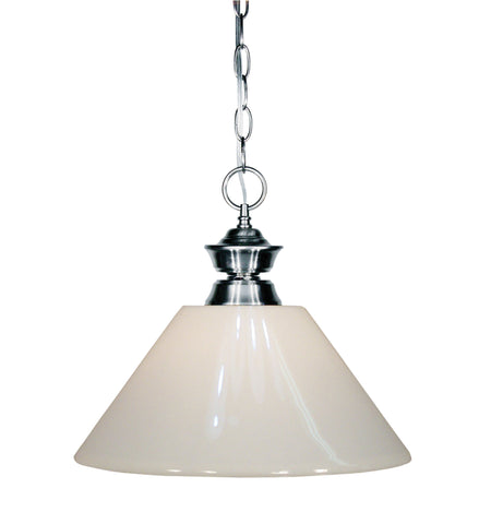 Zlite 1 Light Pendant - C161-100701GM-PWH