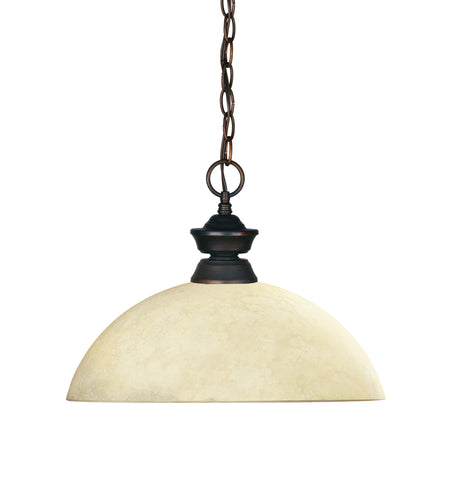 Zlite 1 Light Pendant - C161-100701OB-DGM14