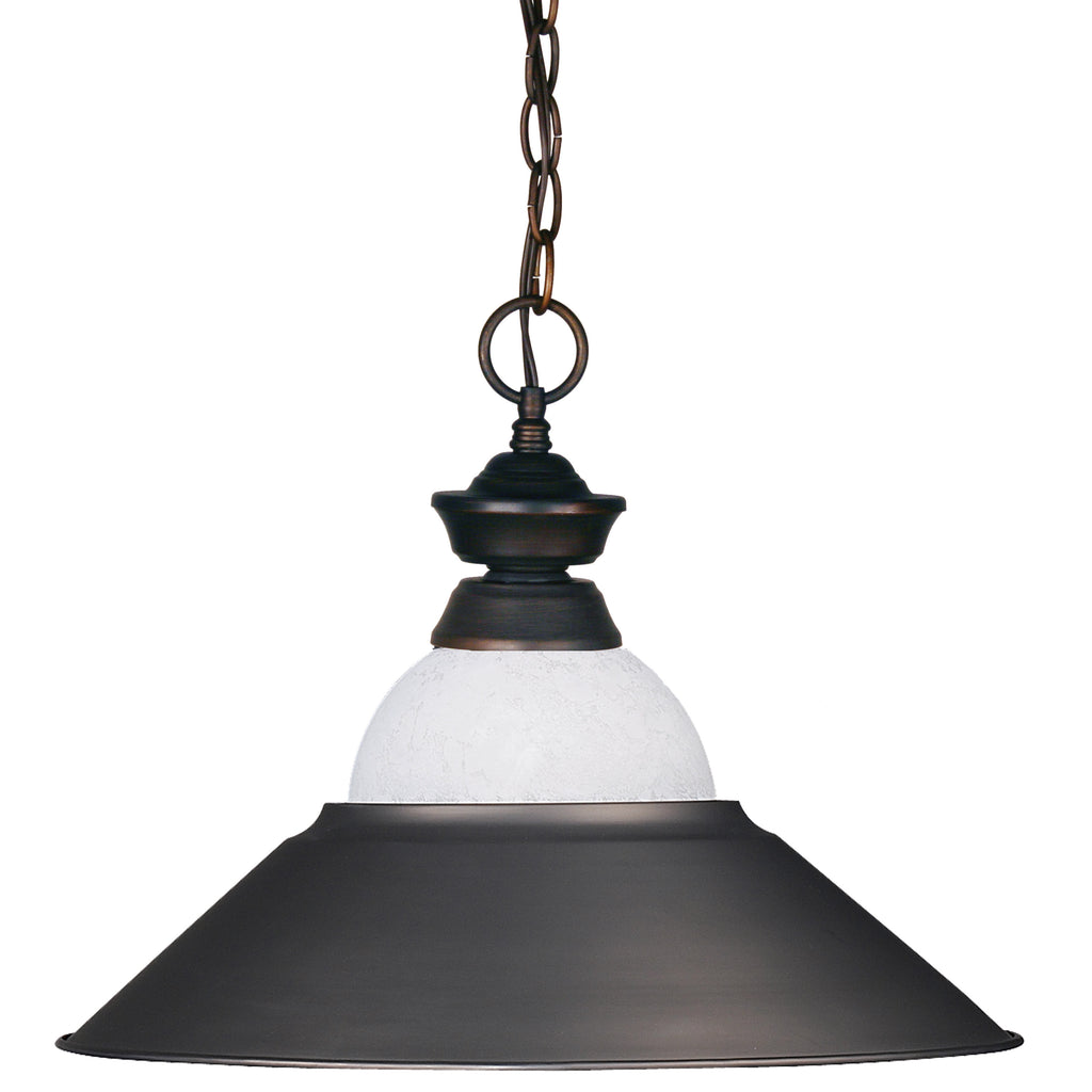 Zlite 1 Light Pendant - C161-100701OB-WMLOB