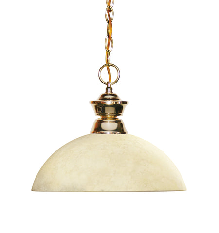 Zlite 1 Light Pendant - C161-100701PB-DGM14