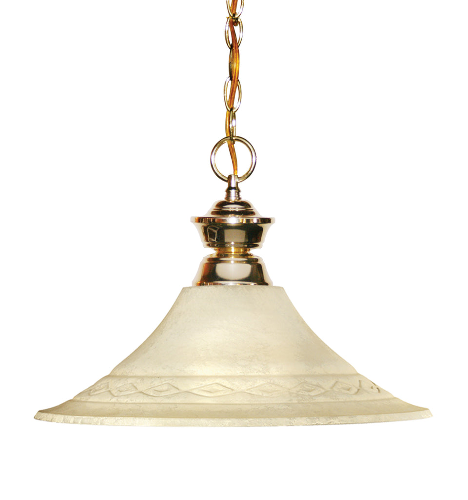 Zlite 1 Light Pendant - C161-100701PB-FGM16