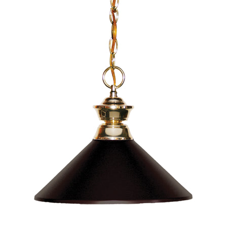 Zlite 1 Light Pendant - C161-100701PB-MBRZ