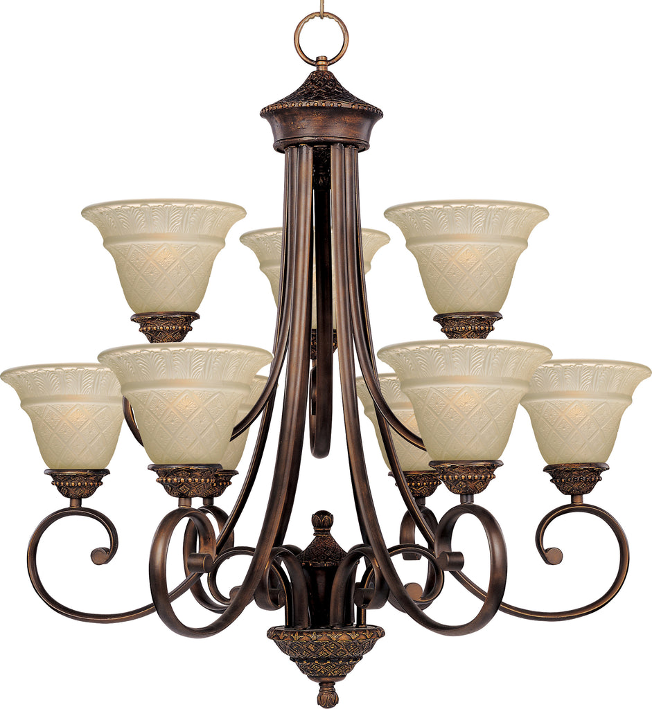 Brighton 9-Light Chandelier Oil Rubbed Bronze - C157-11177EVOI