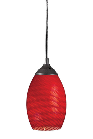 Zlite 1 Light Mini Pendant - C161-131-RED