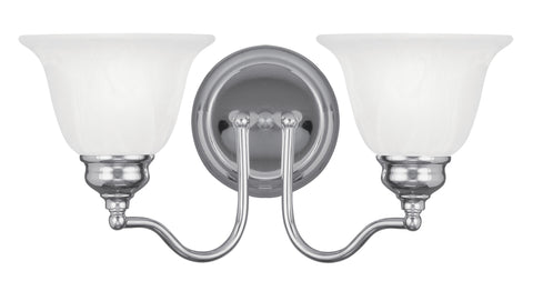 Livex Essex 2 Light Polished Chrome Bath Light - C185-1352-05