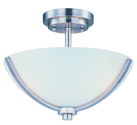 Deven 3-Light Semi-Flush Mount Satin Nickel - C157-20031SWSN