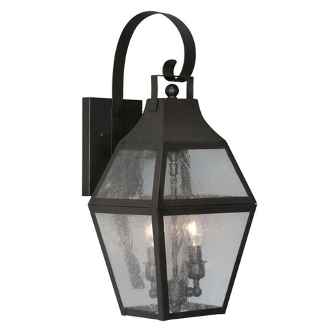 Livex Augusta 2 Light Bronze Outdoor Wall Lantern - C185-2081-07