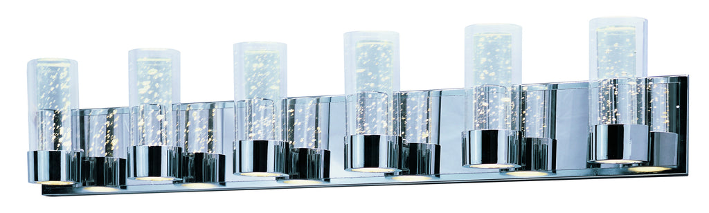 Sync LED 6-Light Vanity Polished Chrome - C157-20906CLPC