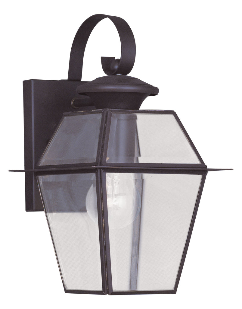 Livex Westover 1 Light Bronze Outdoor Wall Lantern - C185-2181-07