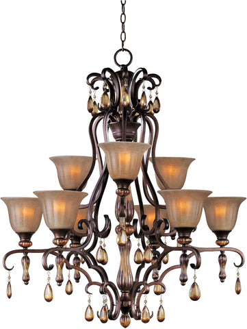 Dresden 9-Light Chandelier Filbert - C157-22266EMFL