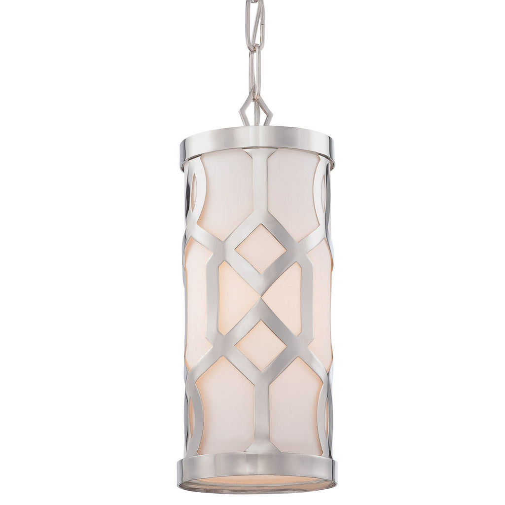 1 Light Polished Nickel Modern Pendant - C193-2260-PN