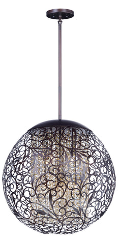 Arabesque 9-Light Pendant Oil Rubbed Bronze - C157-24156CGOI