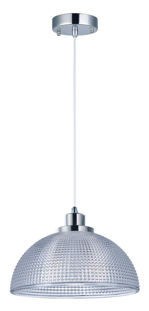 Retro LED 1-Light Pendant Polished Nickel - C157-25194CLPN