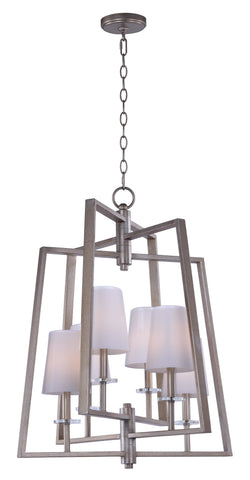 Swing 6-Light Chandelier Platinum Dusk - C157-30253WTPD