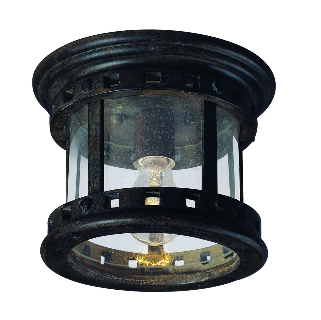 Santa Barbara 1-Light Outdoor Ceiling Mount Sienna - C157-40030CDSE