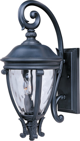 Camden VX 3-Light Outdoor Wall Lantern Black - C157-41425WGBK