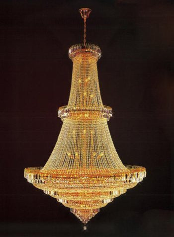 French Empire Empress Crystal(Tm) Chandelier Lighting H92" X W62" - Perfect For An Entryway Or Foyer - H905-Lys-8815