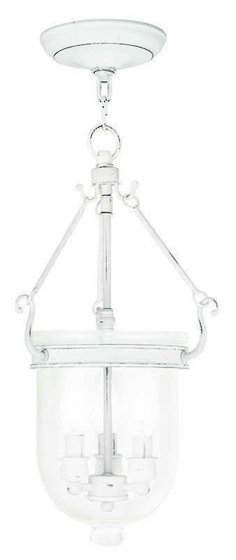 Livex Jefferson 3 Light Antique White Pendant - C185-5083-60