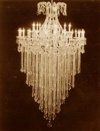 Large Foyer / Entryway Maria Theresa Chandelier Crystals Empress Crystal (Tm) Lighting H72" X W46" - A83-Silver/22Mt/24+1