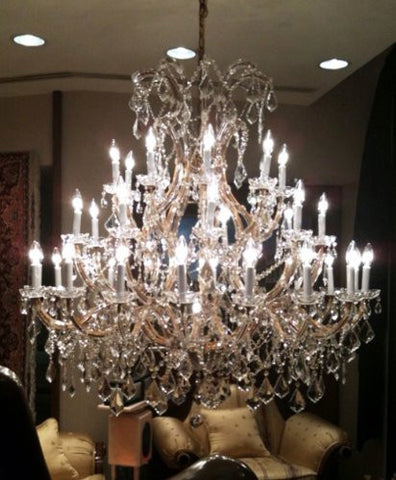 Chandelier Crystal Chandeliers Lighting 52X52 - A83-918/36 Gtc