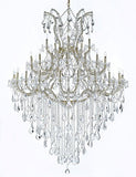 Maria Theresa Crystal Chandelier Lighting H 72" W 52" Trimmed With Spectra (Tm) Crystal - Reliable Crystal Quality By Swarovski - Cjd-Cg/B12/2181/52Sw