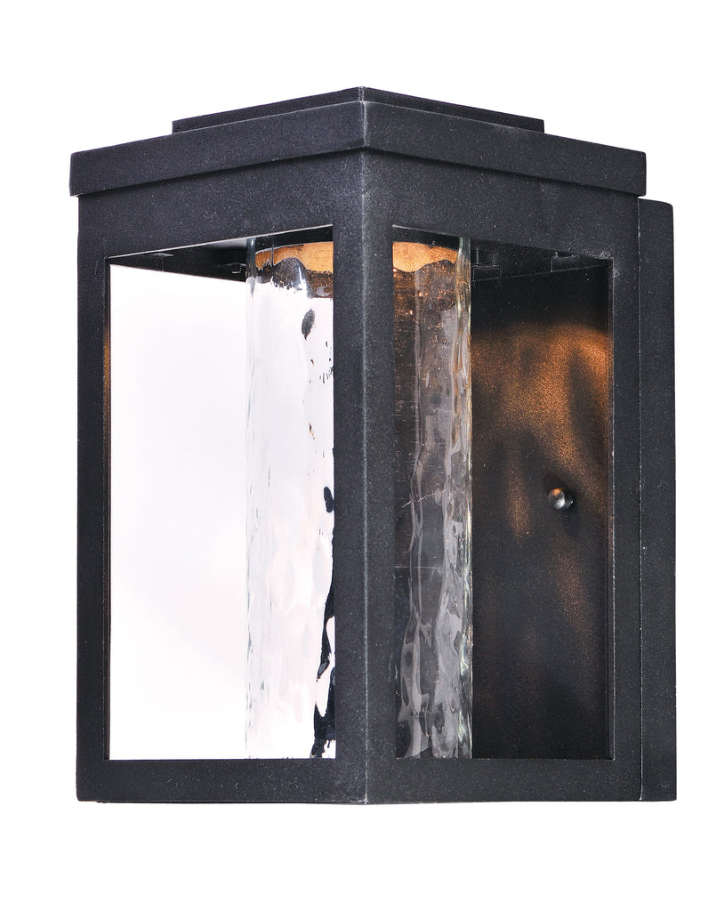 Salon LED 1-Light Outdoor Wall Black - C157-55902WGBK