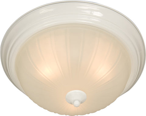 Essentials 3-Light Flush Mount White - C157-5832FTWT