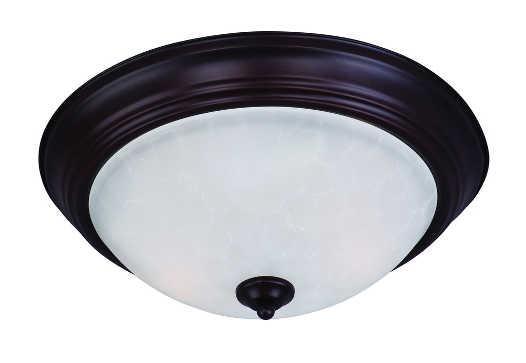 Essentials 3-Light Flush Mount Oil Rubbed Bronze - C157-5842ICOI