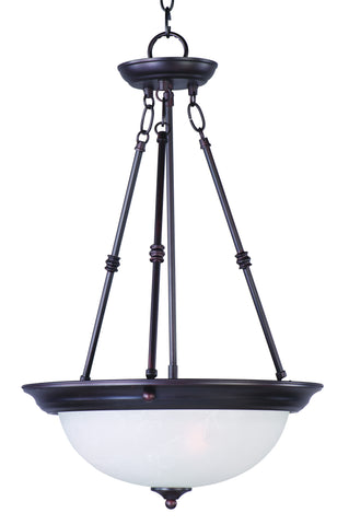 Essentials 3-Light Invert Bowl Pendant Oil Rubbed Bronze - C157-5845ICOI