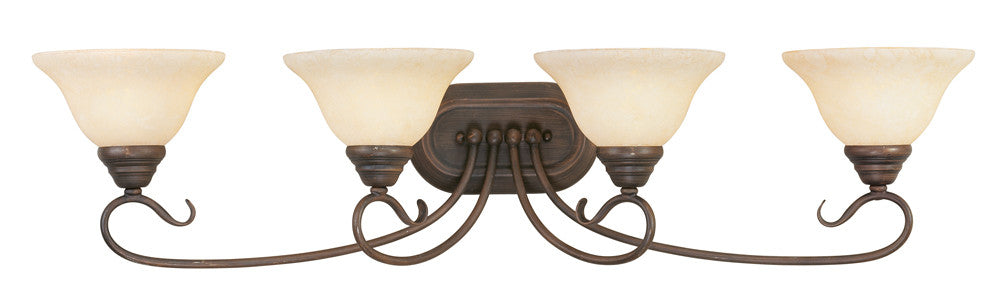 Livex Coronado 4 Light Imperial Bronze Bath Light - C185-6104-58