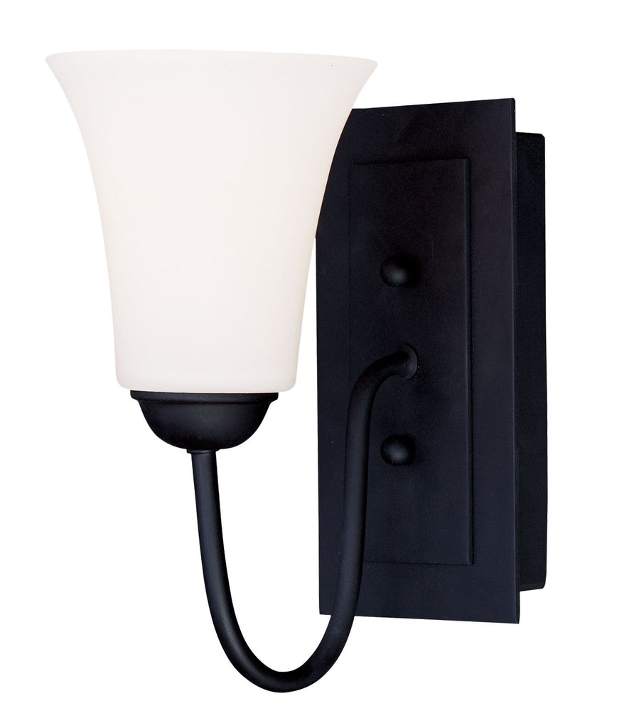 Livex Ridgedale 1 Light Black Wall Sconce - C185-6481-04