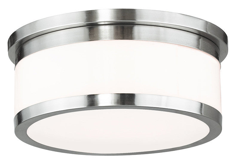 Livex Stafford 3 Light Brushed Nickel Ceiling Mount - C185-65503-91