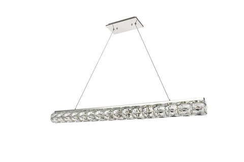 ZC121-3501D48C - Regency Lighting: Valetta Integrated LED chip light Chrome Chandelier Clear Royal Cut Crystal