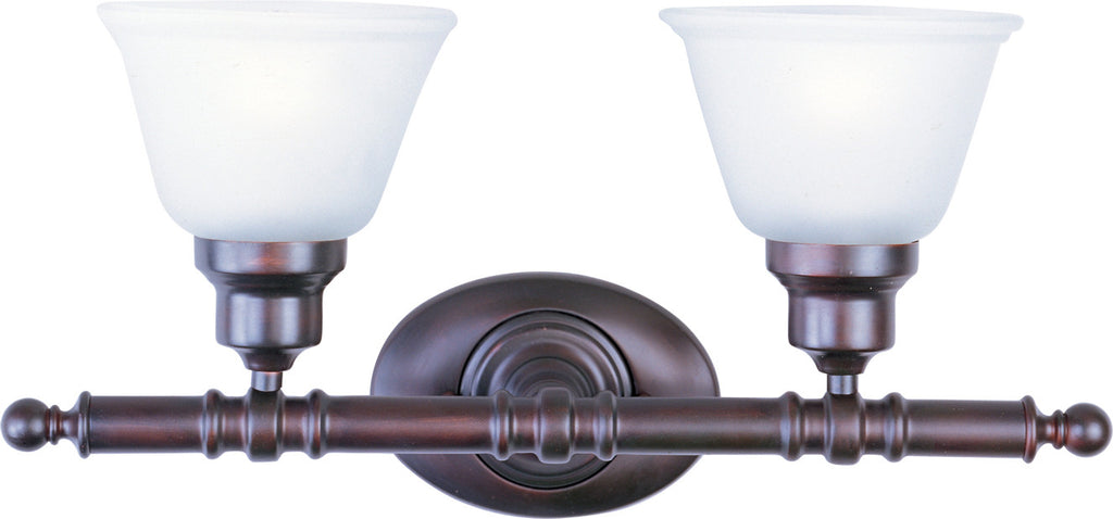 Essentials 2-Light Bath Vanity Oil Rubbed Bronze - C157-7142FTOI