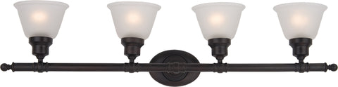 Essentials 4-Light Bath Vanity Oil Rubbed Bronze - C157-7144FTOI