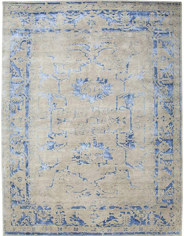 Handknotted Wool Artistry Rug Area Rug 5 X 7 - J10-IN-400-5X7