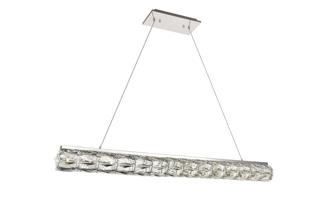 ZC121-3501D42C - Regency Lighting: Valetta Integrated LED chip light Chrome Chandelier Clear Royal Cut Crystal