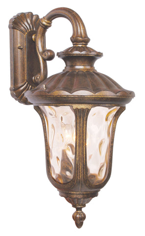 Livex Oxford 3 Light MG Outdoor Wall Lantern - C185-7657-50