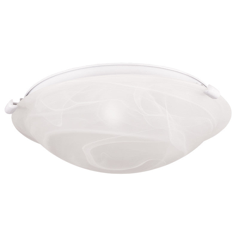 Livex Oasis 3 Light White Ceiling Mount - C185-8012-03