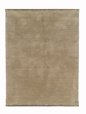 Shag Rug California Cozy Soft Area Rug Beige Tan 5X7 Living Room, Dining Room, Foyer ,Bedroom Rug - J10-200-5X7